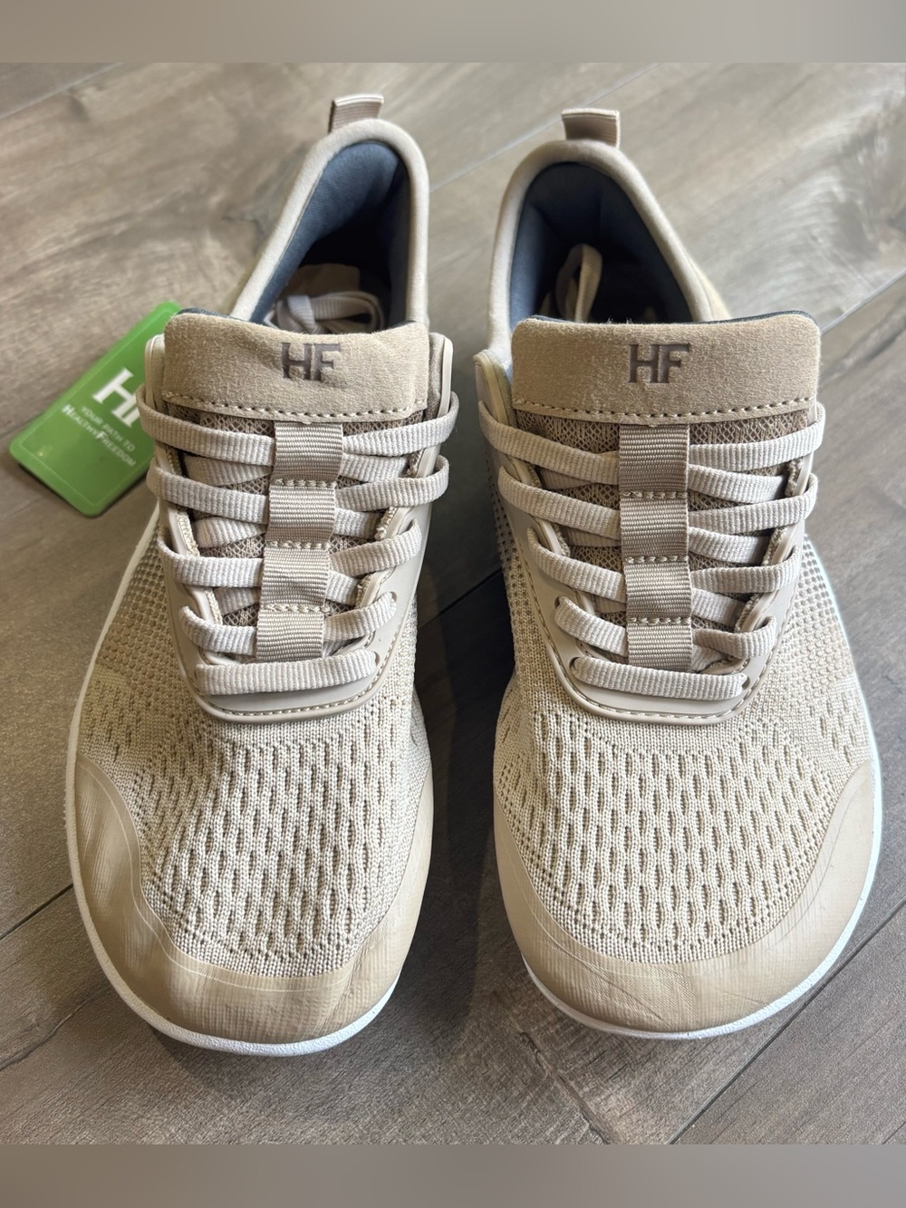 NWT Hike Footwear HF Stride Barefoot Shoes Beige women’s US 6 Men’s US4